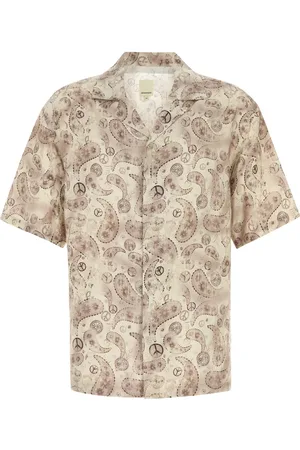 Emporio Armani Camicia in misto viscosa stampata UOMO