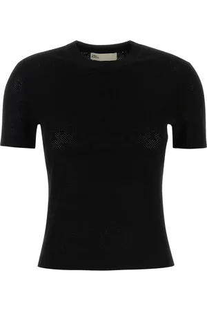 Tory Burch Maglione in misto viscosa nera DONNA