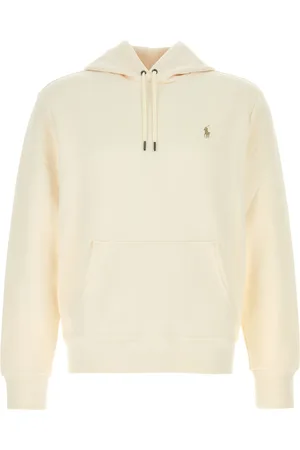 Ralph Lauren Felpa in misto cotone crema UOMO