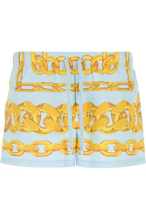 VERSACE Bermuda mare in poliestere stampato UOMO