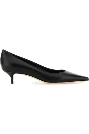 Jimmy Choo Scarpe con tacco Amelia in pelle nera DONNA