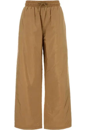 Prada Pantalone in Re-Nylon cammello DONNA
