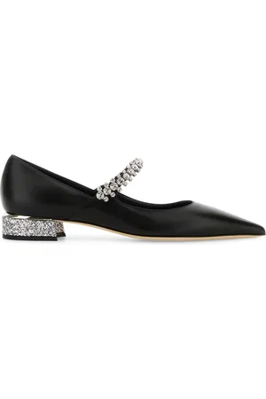 Jimmy Choo Ballerine Bing in nappa nera DONNA