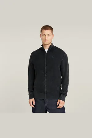 G-Star Serrated Full Zip Knitted Cardigan