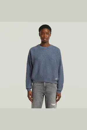 G-Star Overdyed Structure Knitted Sweater