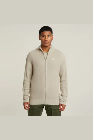 G-Star Serrated Full Zip Knitted Cardigan