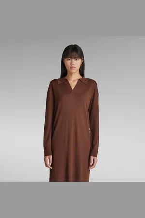G-Star Knitted Polo Dress