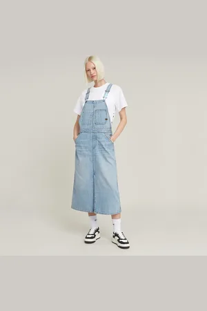 G-Star Midi Dungaree Dress