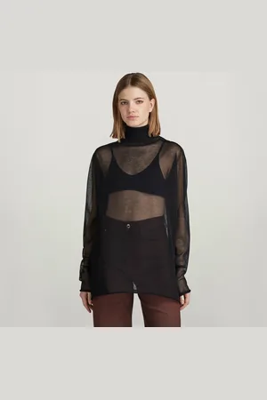 G-Star Sheer Loose Turtle Knitted Sweater