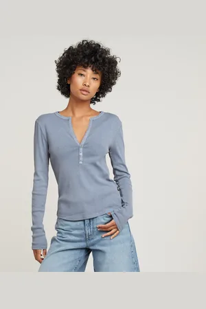G-Star Deep V-Neck Slim Top