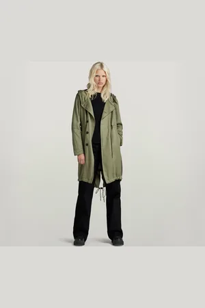 G-Star Fluid Fishtail Hooded Parka