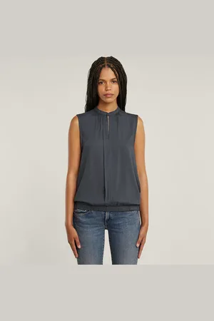 G-Star Stand Up Collar Top