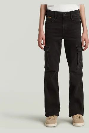 G-Star Girls Strace Straight Cargo Jeans