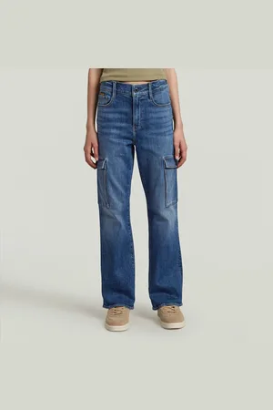 G-Star Girls Strace Straight Cargo Jeans