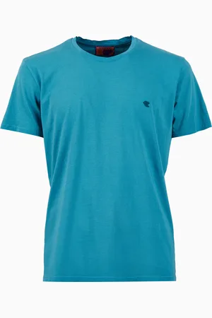 Gallo T-shirt girocollo unisex cotone tinto capo tinta unita