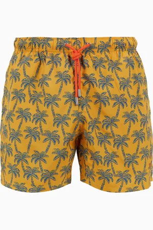 Gallo Boxer mare uomo fantasia palme