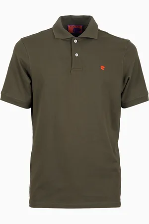 Gallo Polo uomo cotone tinta unita con sottocollo multicolor