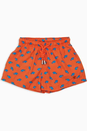 Gallo Boxer mare bambino fantsia pesciolini a due colori