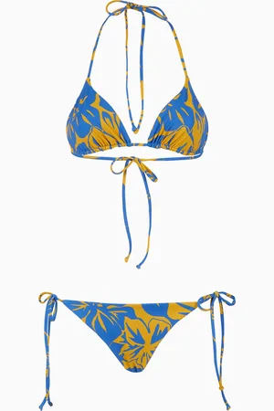 Gallo Bikini triangolo reversibile donna fantasia fiori