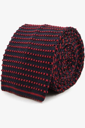 Gallo Cravatta uomo seta /rosso con righine