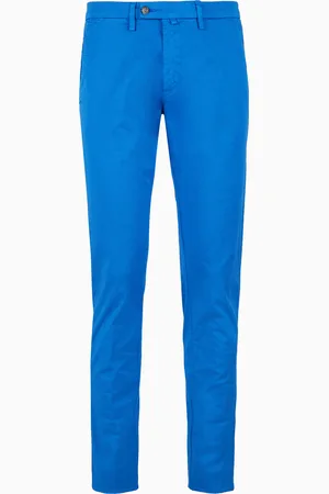 Gallo Pantalone lungo uomo in cotone tinta unita