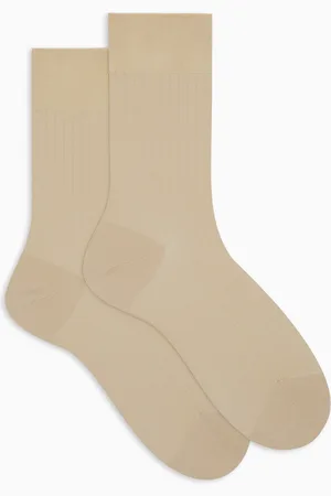 Gallo Calze corte donna cotone costa tinta unita
