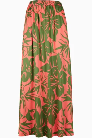 Gallo Gonna lunga donna fantasia fiori