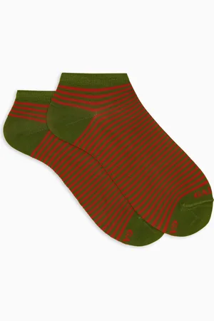 Gallo Calze fantasmini uomo cotone righe windsor
