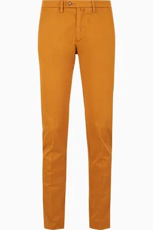 Gallo Pantalone lungo uomo in cotone tinta unita