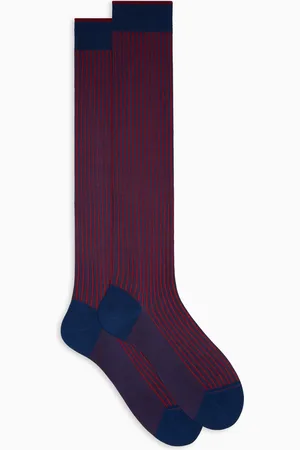 Gallo Calze lunghe uomo cotone royal twin rib