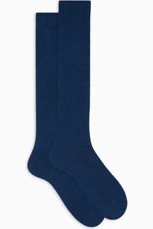 Gallo Calze lunghe uomo cashmere tinta unita