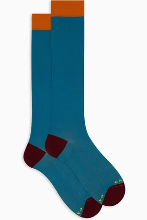 Gallo Calze lunghe uomo cotone tinta unita