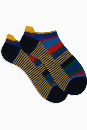 Gallo Sneakers uomo cotone righe multicolor e windsor