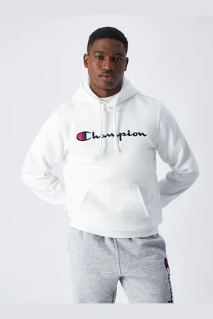 Champion Felpa con cappuccio con logo grande Uomo