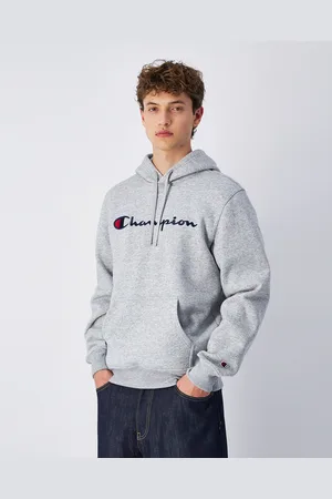 Champion Felpa con cappuccio con logo grande Uomo