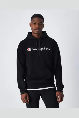 Champion Felpa con cappuccio con logo grande Uomo