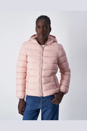 Champion Giacca Outdoor Con Cappuccio Polyfilled Rosa Donna