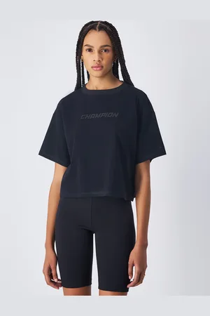 Champion T-shirt cropped Donna