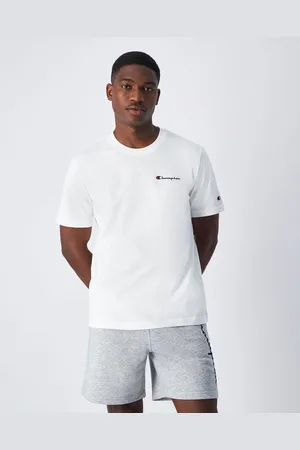 Champion T-shirt in jersey di cotone con logo piccolo Uomo