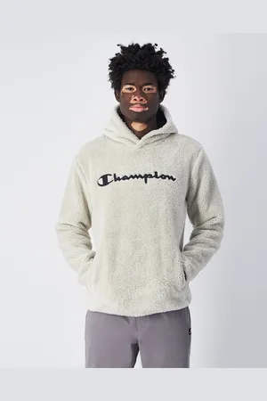 Champion Felpa Chiusa Con Cappuccio Big Logo Uomo