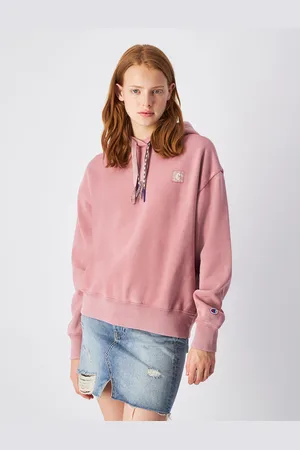 Champion Felpa Bandana con cappuccio Rosa Donna