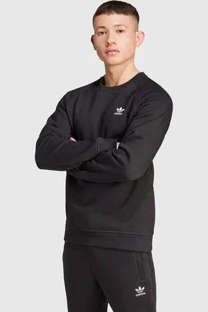 adidas Felpa Trefoil Essentials Crew Uomo