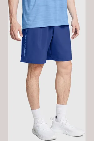 Under Armour Shorts UA Woven Wordmark Tech Blue Uomo