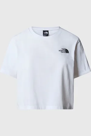 The North Face T-Shirt Slim Fit Simple Dome Crop Donna