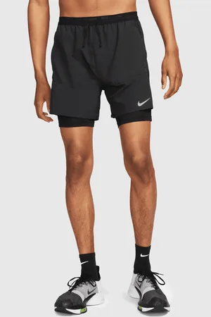 Nike Shorts da running Hybrid 13 cm Dri-FIT Stride Uomo