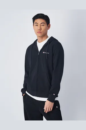 Champion Felpa Full-Zip Con Logo Piccolo Uomo