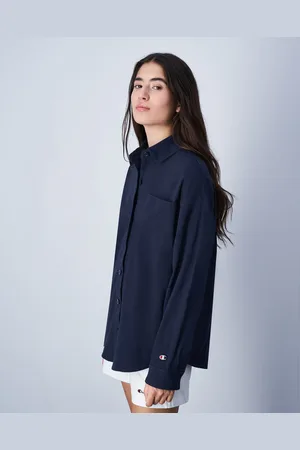 Champion Camicia Oversize In Jersey Donna