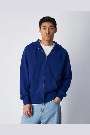 Champion Felpa Con Cappuccio Full-Zip Logo Uomo