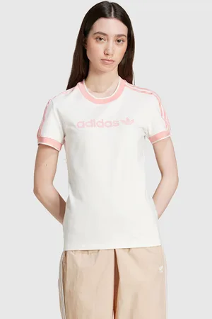 adidas T-shirt Graphic Badge Slim 3-Stripes Donna