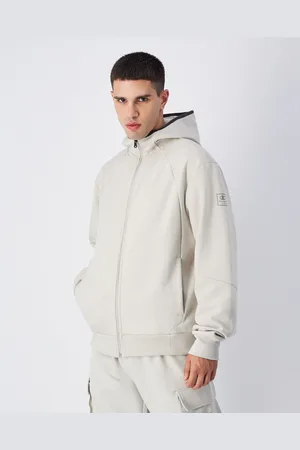 Champion Felpa Interlock con cappuccio e cerniera Uomo